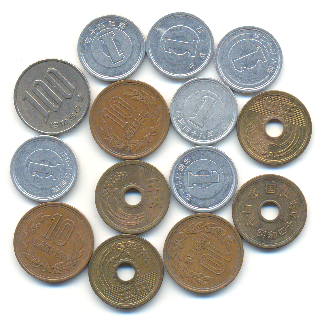 Монеты японской империи